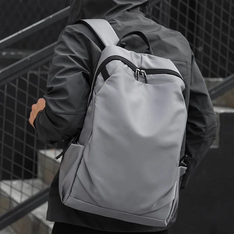 Корейская версия рюкзака Британская мода простая и универсальная сумка для