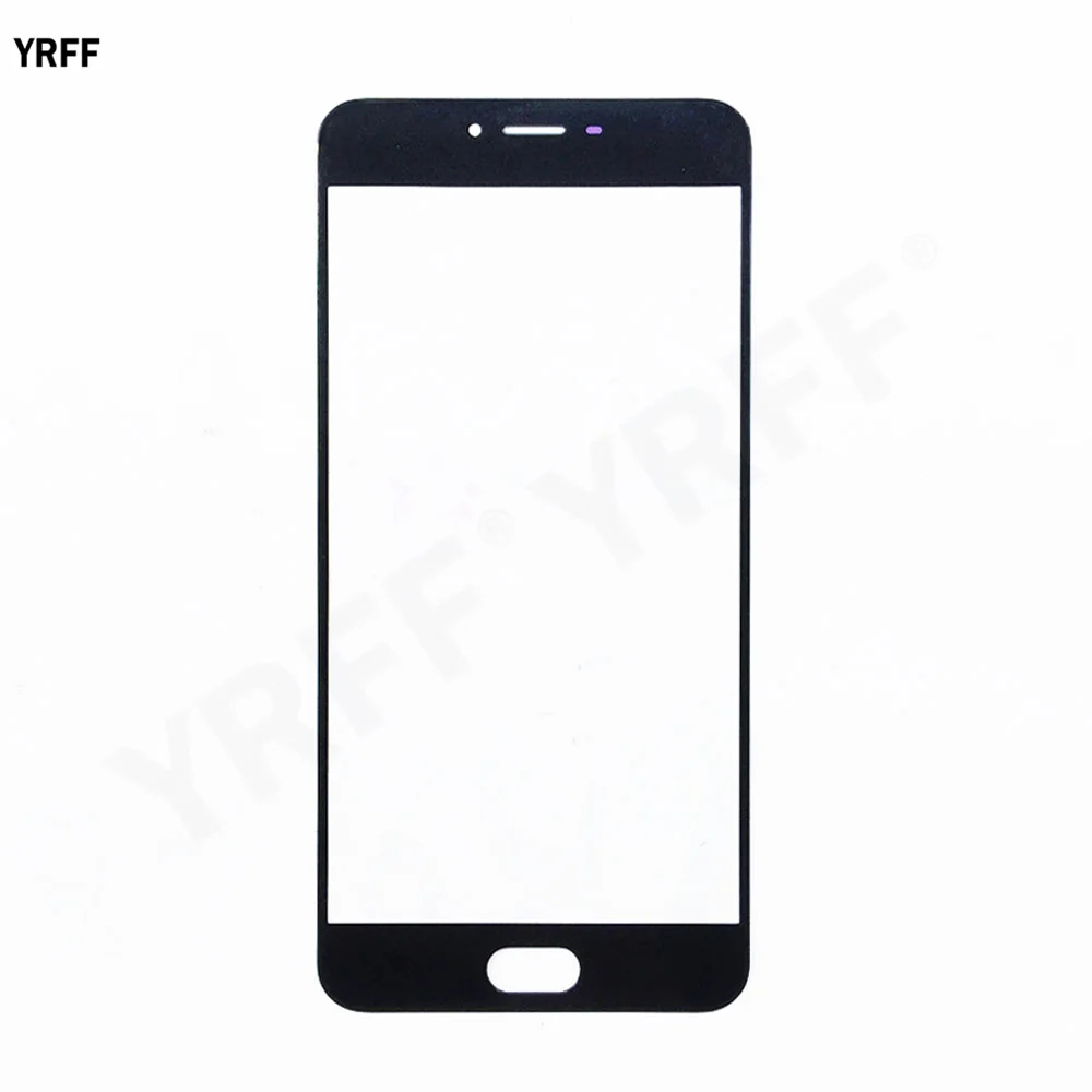 5 5 mobile front outer glass touch panel for meizu meilan x front glass panel no touch screen assembly phone repair parts free global shipping