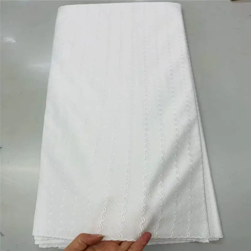 

2021 White African Swiss Cotton Lace Fabric Bride Cotton Nigerian Swiss Voile Lace in Switzerland Dry Lace For Party ! HL32582