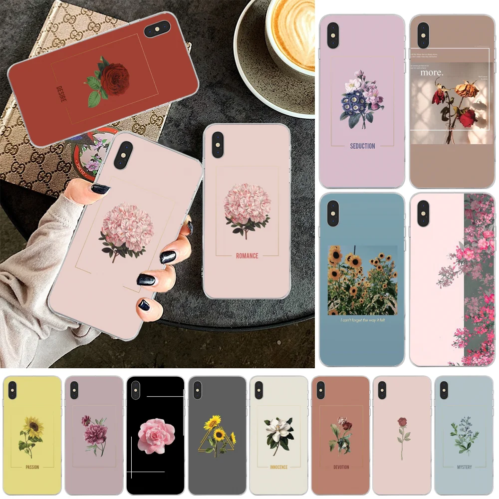 Reayou разноцветными листьями Розы Цветочный чехол для телефона iPhone 11 pro XS MAX 8 7 6 6S Plus