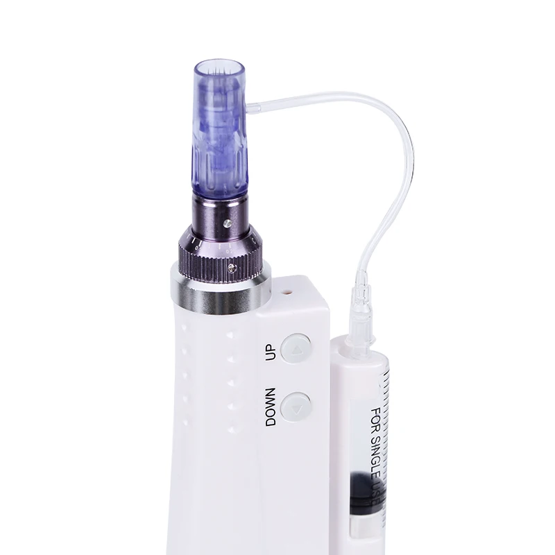 Инжектор Aqua с 12 булавки иглы и трубкой 2 в 1 Mesogun портативный умный инжектор ручка