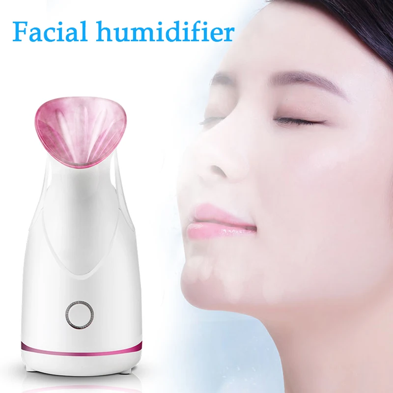 

Facial Face Steamer Deep Cleaner Mist Steam Sprayer Spa Skin Humidifier Skin Moisturizer Promote Blood Circulation J9