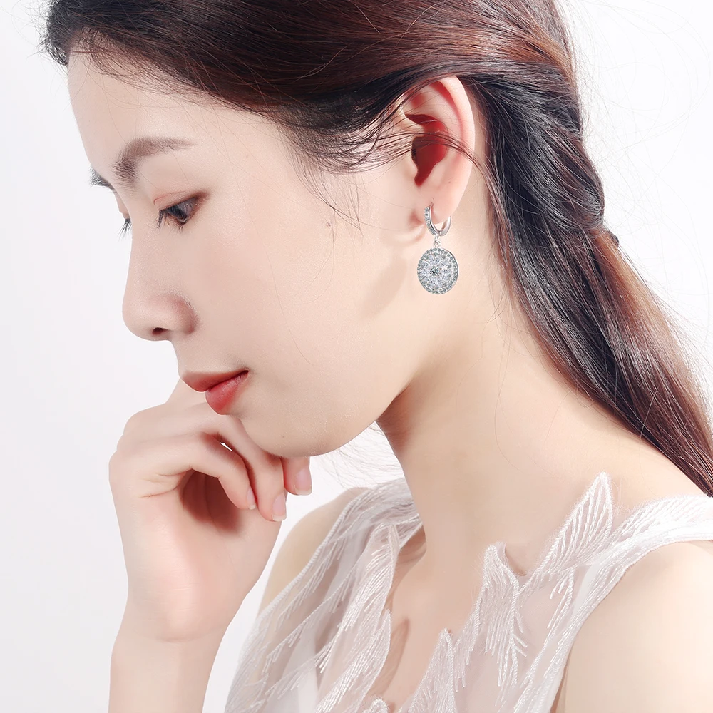 Женские серьги Ловец снов из серебра 925 пробы с фианитами|Серьги-гвоздики| |