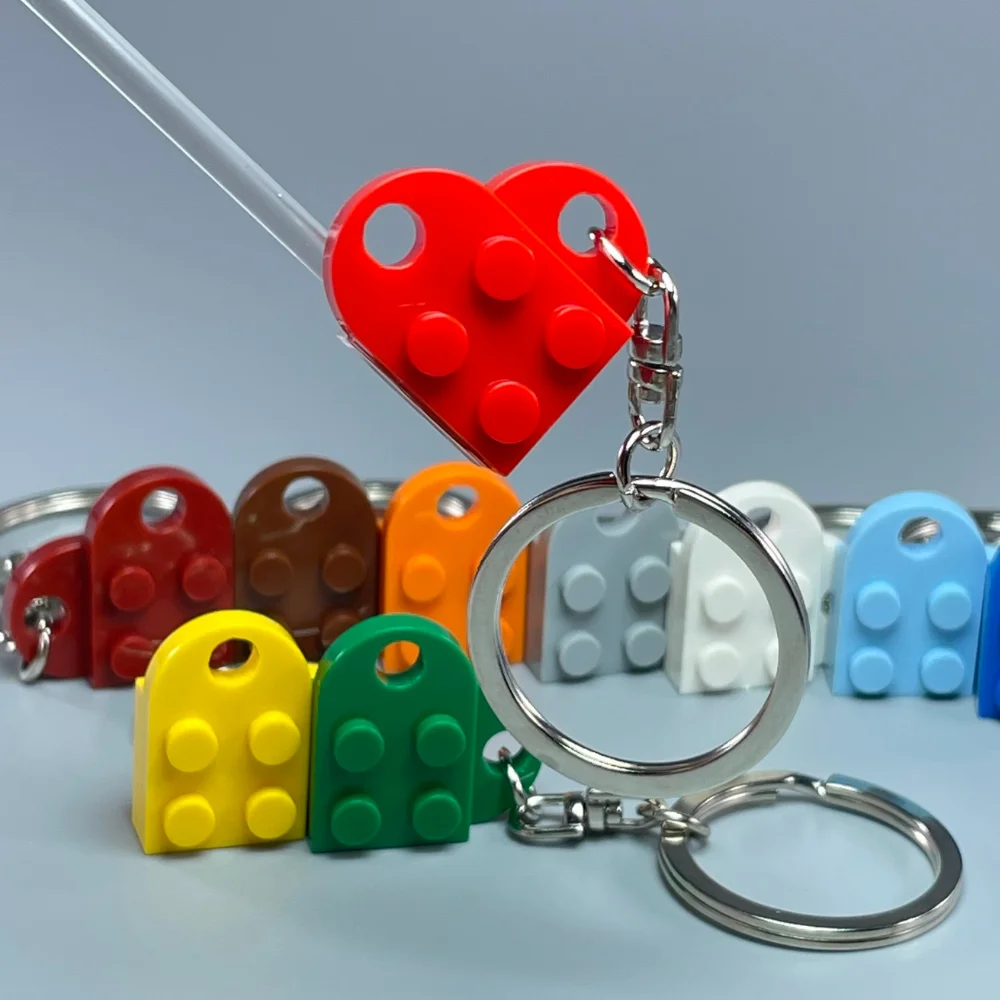 Кубики MOC 2x3 красные синие желтые пластины с отверстием 3176 Соединительная панель