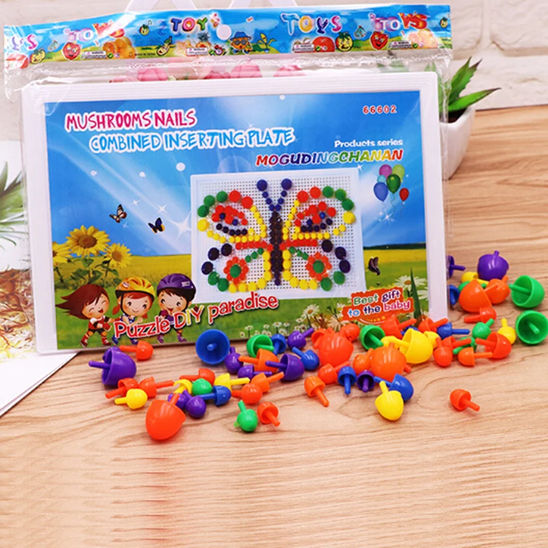 Креативный пазл diy райские игрушки мозаика мушрумsnails комбинированная плата для подключения Развивающие игрушки для детей лучший подарок для ребенка