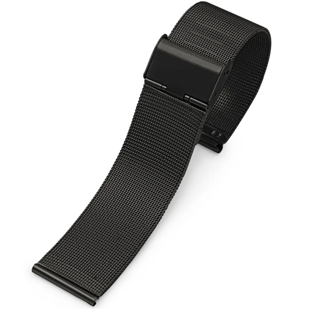 20 мм 22 мм браслет из нержавеющей стали ремешок для Xiaomi Amazfit Bip Stratos 2/2s браслет на запястье samsung Galaxy 42 мм 46 мм