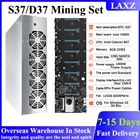 Майнинговые наборы D37 BTC-S37, шахтерское шасси с материнской платой для 8 GPU 1800 Вт PSU 48 ГБ DDR3 128 Гб SSD 4 охлаждающих вентилятора для биткоинов и т. д.