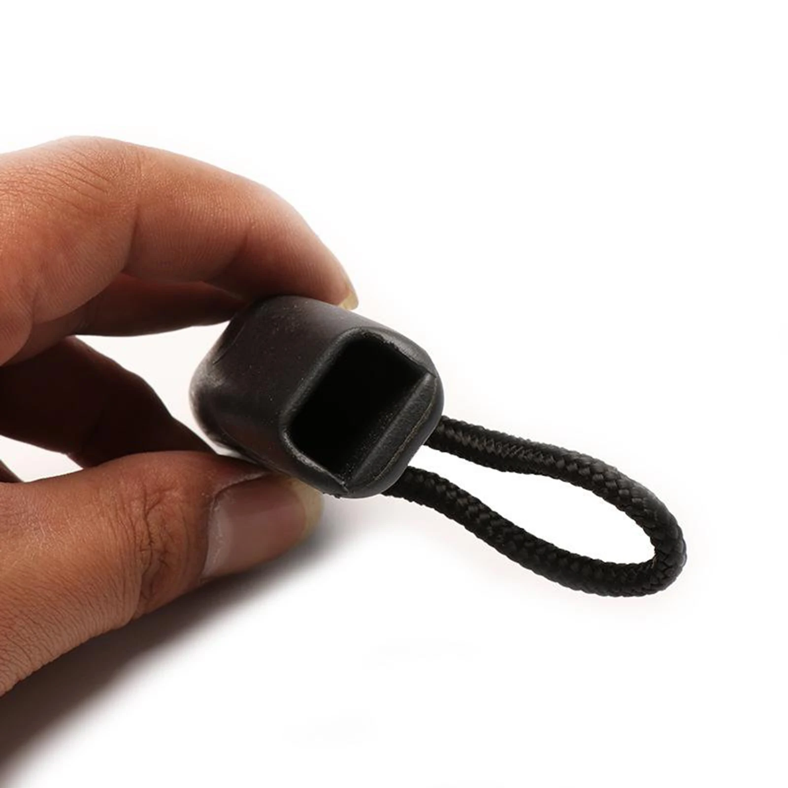 

2Pcs Durable Nylon Kayak Pull Handle T-Handle with Bungee Cord Toggle Black