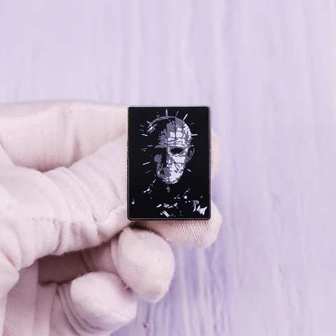 Классический значок из фильма ужасов Hellraiser, украшение для Хэллоуина