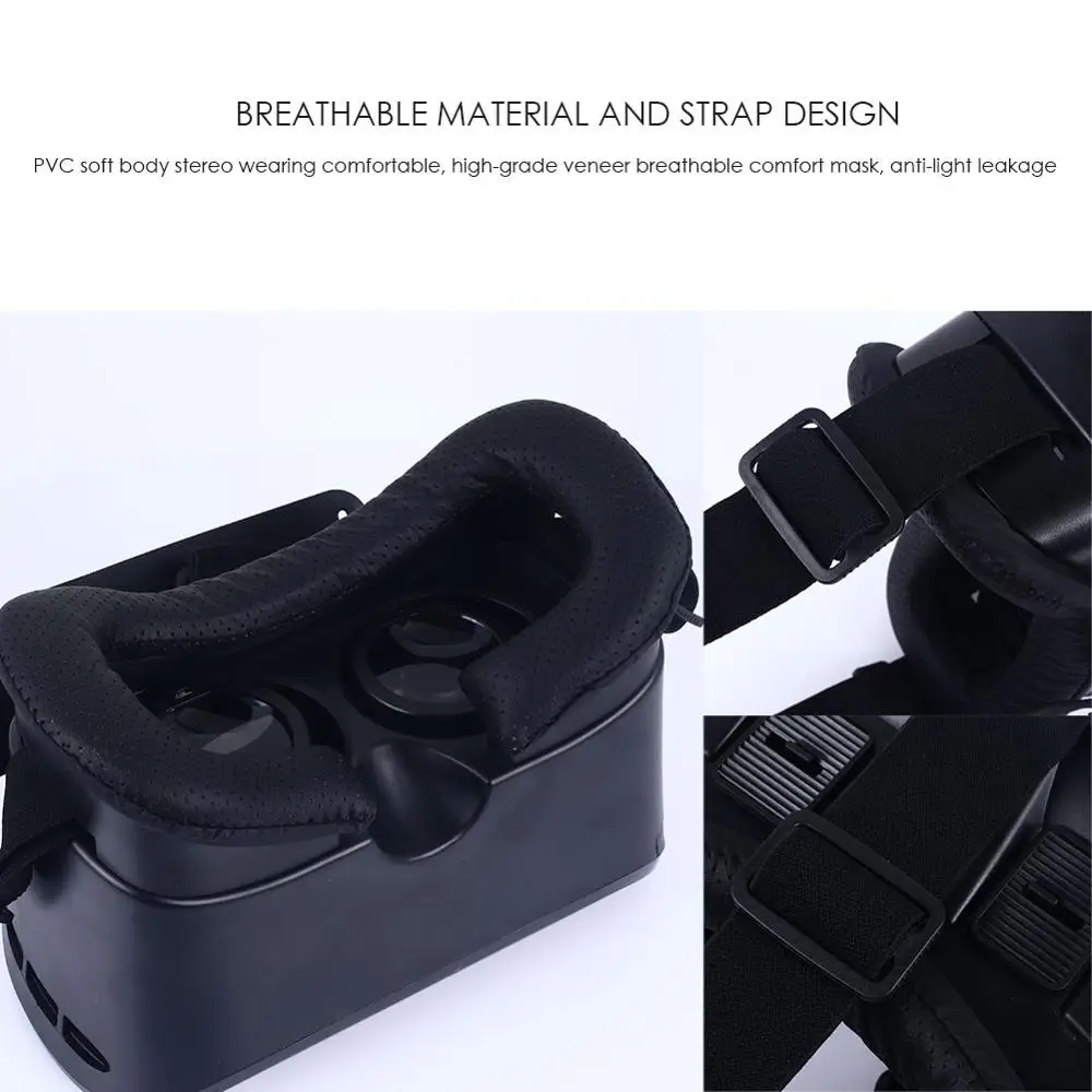 Гарнитура для обновления VR 3D очки гарнитура Google Cardboard Bluetooth Очки виртуальной