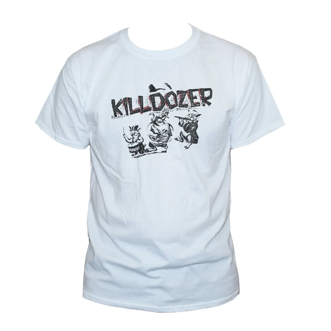 Killdozer/топы футболка Гранж Металл шум Большой черный Melvins группа унисекс
