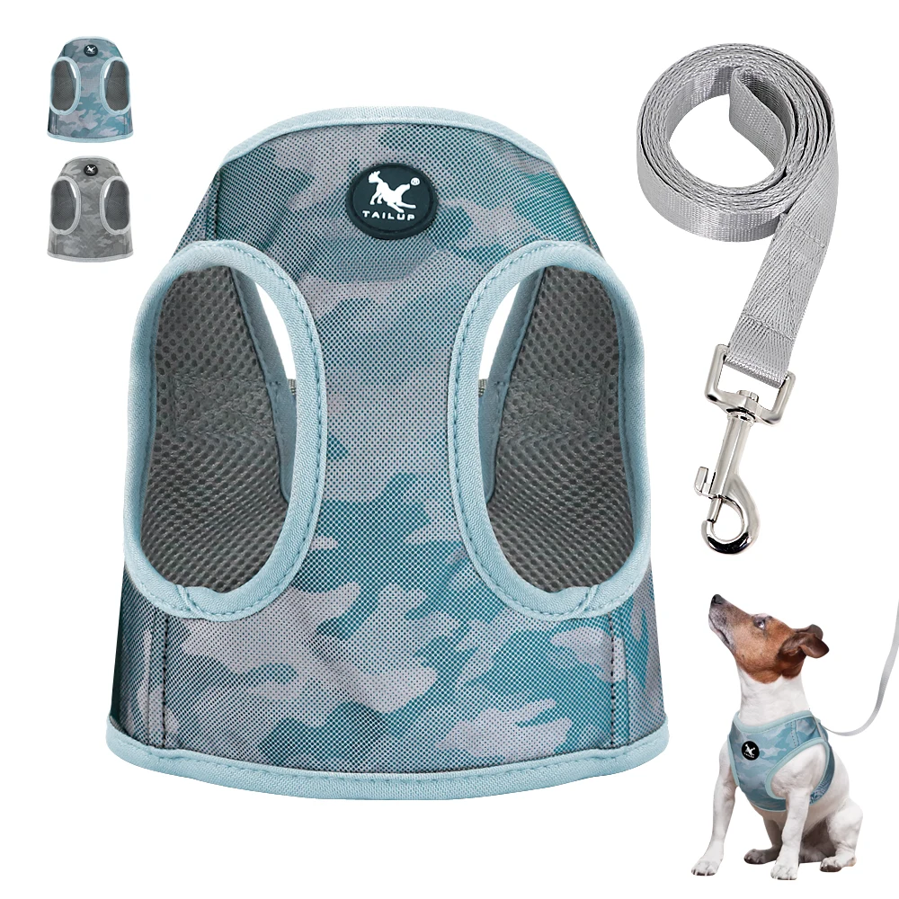 

Светоотражающая нейлоновая шлейка для собак, регулируемый поводок для щенков, Мягкая сетчатая шлейка для питомцев, для маленьких и средних ...