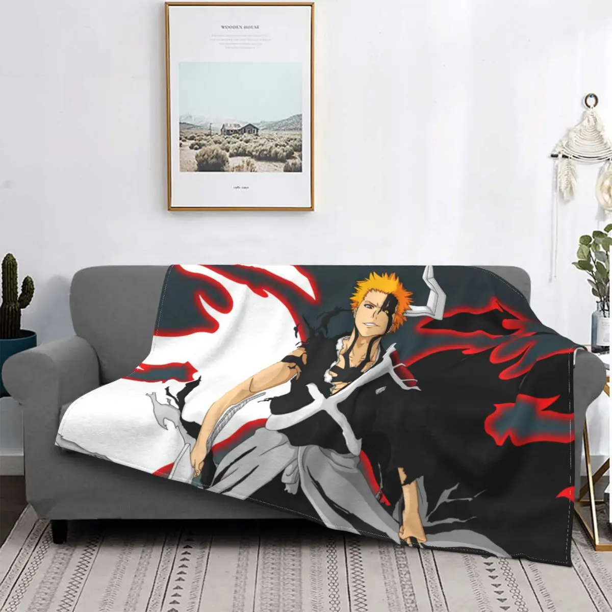 

Lejia Kurosaki Ichigo, герой молодежных комиксов, портативная черепица для путешествий