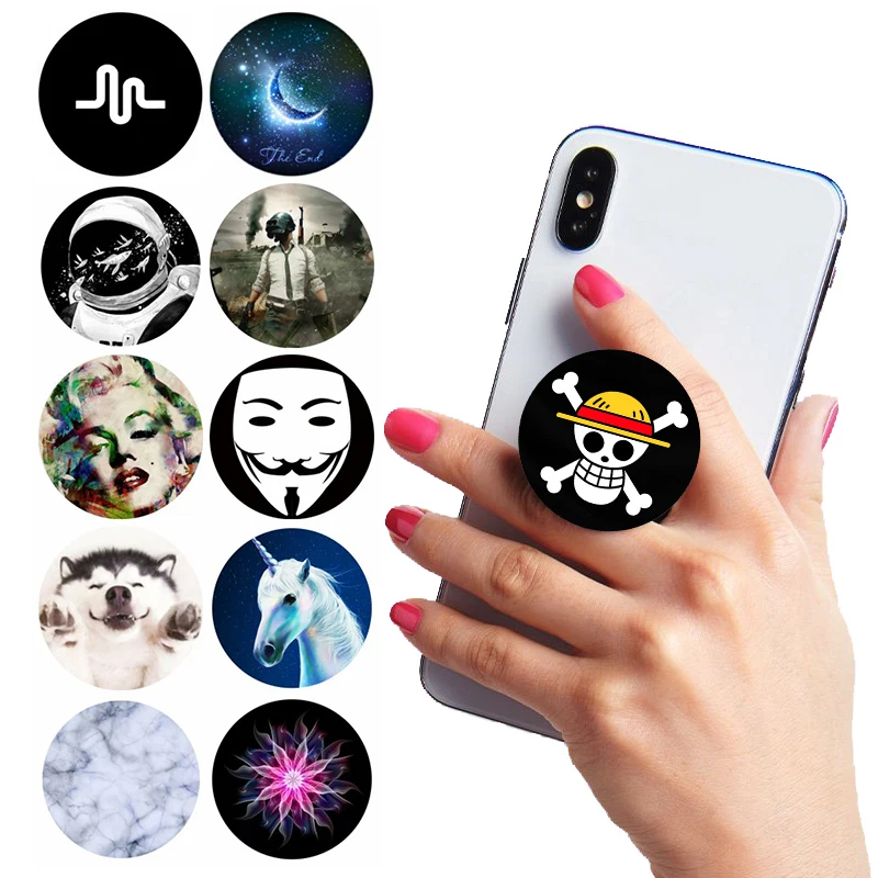 Popsoket мультфильм прекрасный Pops телефон держатель Карманный кронштейн гнезда ручка палец кольцо держатель для телефона Стенд аксессуары popsocet