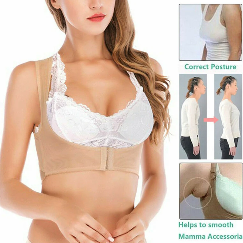 Эластичный Корректор осанки Женский Регулируемый шейпер для поддержки плеч