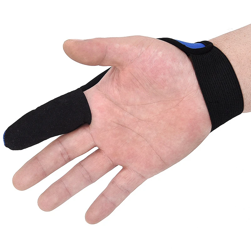Fishermen Single Finger Protector Fishing Gloves Anti Slip Outdoor Breathable Elastic Protector Gloves for Lure Fishing