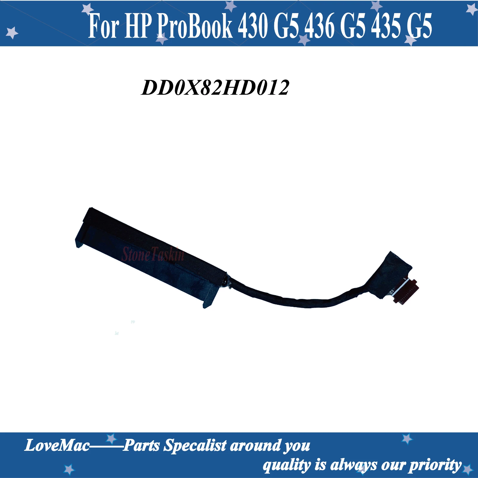 Хорошее качество X81/X82 HDD кабель Жесткий драйвер Разъем для HP ProBook 430 G5 436 435 DD0X82HD012 100%