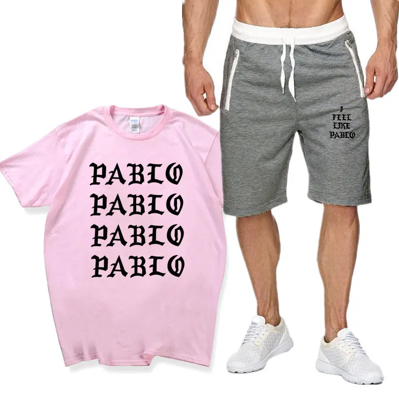 Костюм спортивный мужской белый из двух предметов короткий топ с коротким