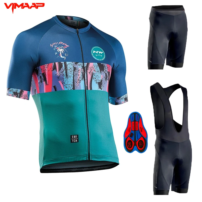 Комплект велосипедной одежды Northwave NW летняя велосипедная одежда Майо Ropa Ciclismo MTB