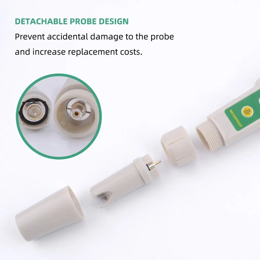 

Portable ORP Meter Negative Potential Test Pen Redox Potential Tester Digital Water Quality Monitor Measuring