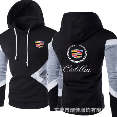 

Fashion New Men Eadieeac Spring Autumn Pullover Sweatshirts Patchwork Casual Cotton Hoodies Clothing S-5XL Size