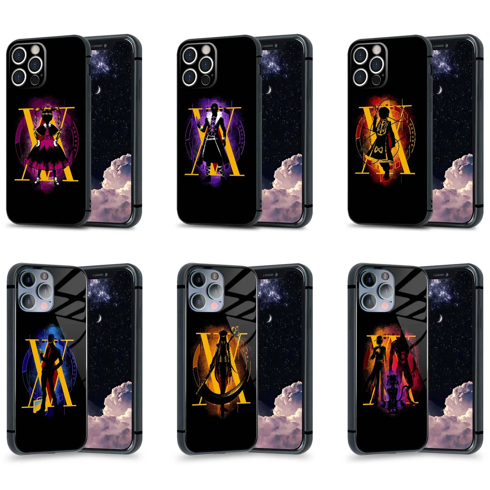 

Чехол для телефона Hunter X hunter HxH с аниме, матовый чехол для iPhone 11, 12, 13, Mini Pro, XS, Max, 6s, SE, X, XR, 7, 8 Plus, Мягкий стеклянный чехол
