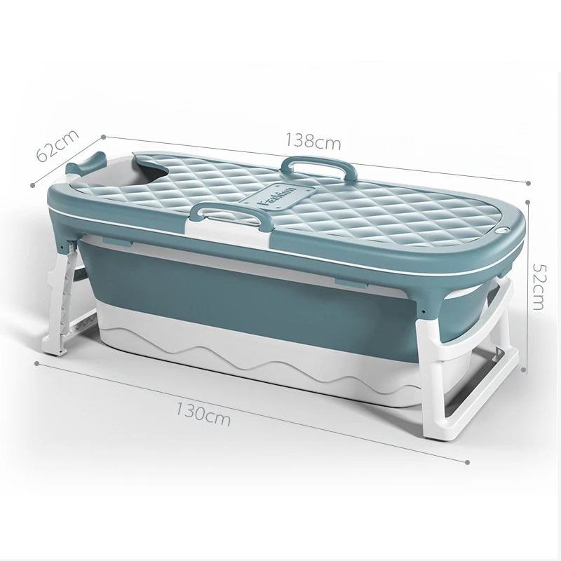 

2021 Upgrade Adult Bathtub Portable Folding Family Bathroom SPA Sauna Bathtubs Home Swimming Pool with Bathtub Lid Free Shipping