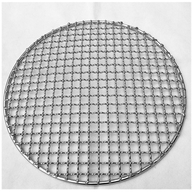 304 нержавеющая сталь круглый гриль для барбекю сетка домашняя жареная бекон