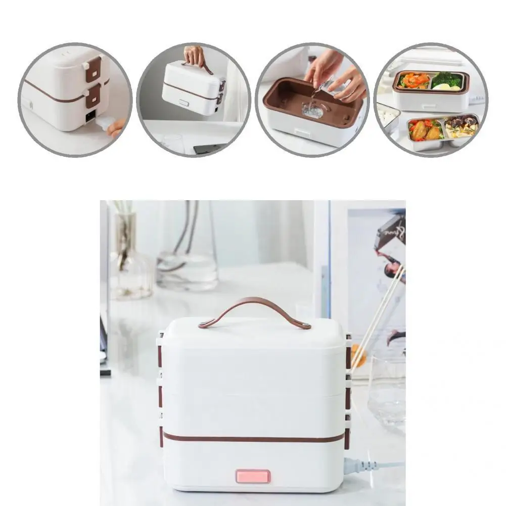 

3 Sizes Good Good Toughness Heating Lunch Container PP Heating Lunch Container Good Sealing for Home