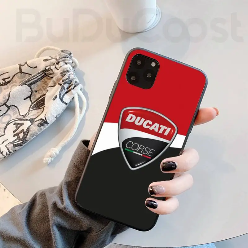 

Ducati Corse Logo Phone Case for iphone 11 12 Pro 11 Pro Max X XS XR XS MAX 8plus 7 6splus 5s se 7plus SE 2020