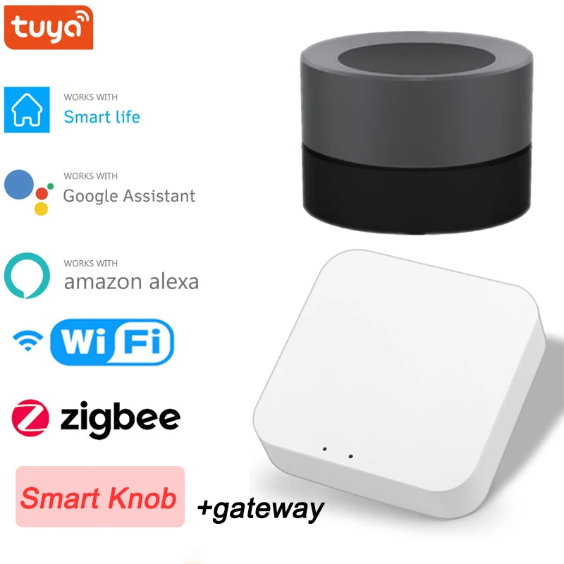 

Умная Ручка Tuya ZigBee, беспроводной сценический переключатель для умного пространства, работает с "Smart Life"
