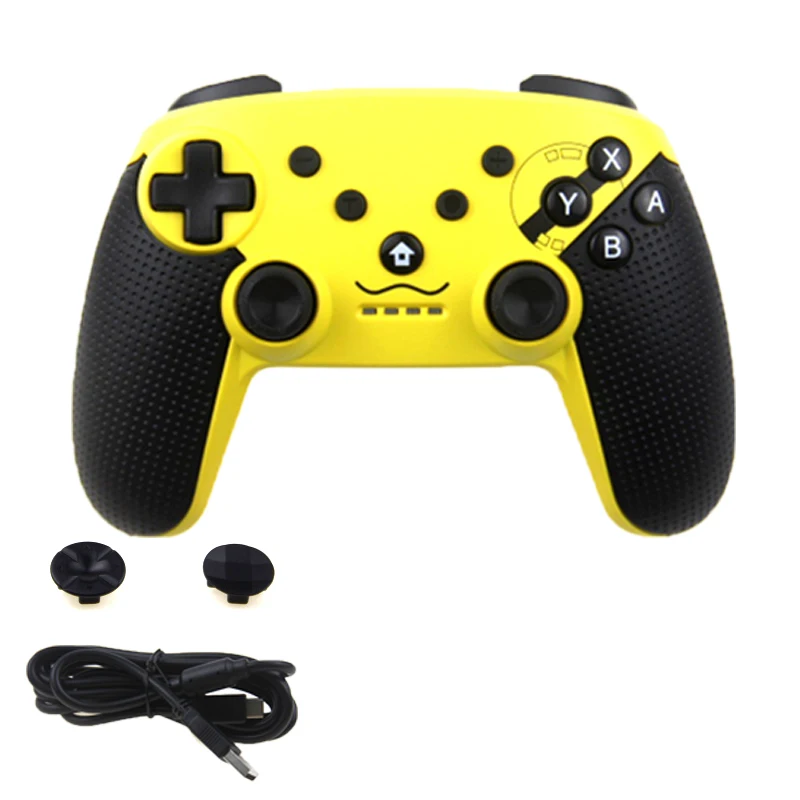 Yellow 5028 Профессиональный беспроводной геймпад с Bluetooth и джойстиком для Nintendo Switch Console и PC - Цвет: Yellow 5028