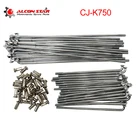 Спицы Alconstar из нержавеющей стали для мотоциклов, 20 шт., длинные и короткие CJ-K750 для BMW R51, R66, R67, R71, R72, на Урал, M72