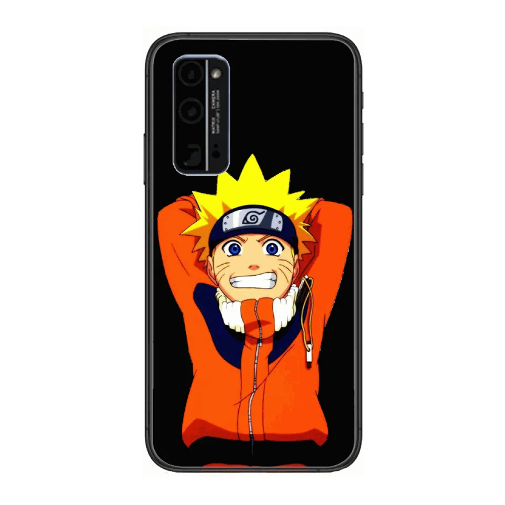 

anime japanese manga Phone Case Hull For Huawei Honor 8 9 10 20 30 A S Lite Pro 5g i Black Back Soft Cell Cover Pretty