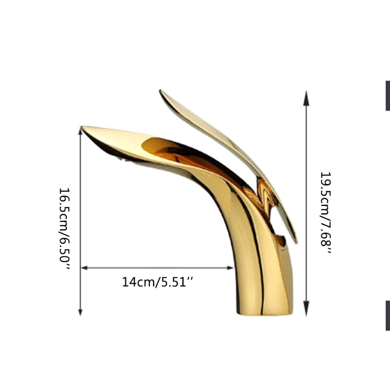 

Basin Vessel Sink Taps 30mm/1.18in Deck Mounted Brass Hot and Cold Washing Basin Faucet Antique Brass Bathroom Faucet