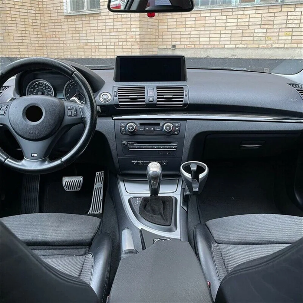 

1pc Car Interior Removable Front Cup Holder Assembly For BMW 135i 128i X1 E82 E84 E81 E87 Mounts Holder Parts High Quality