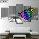 Картина из искусственных бриллиантов ArtBack Five fight, картина в виде бабочки, полноразмерная Алмазная вышивка Стразы