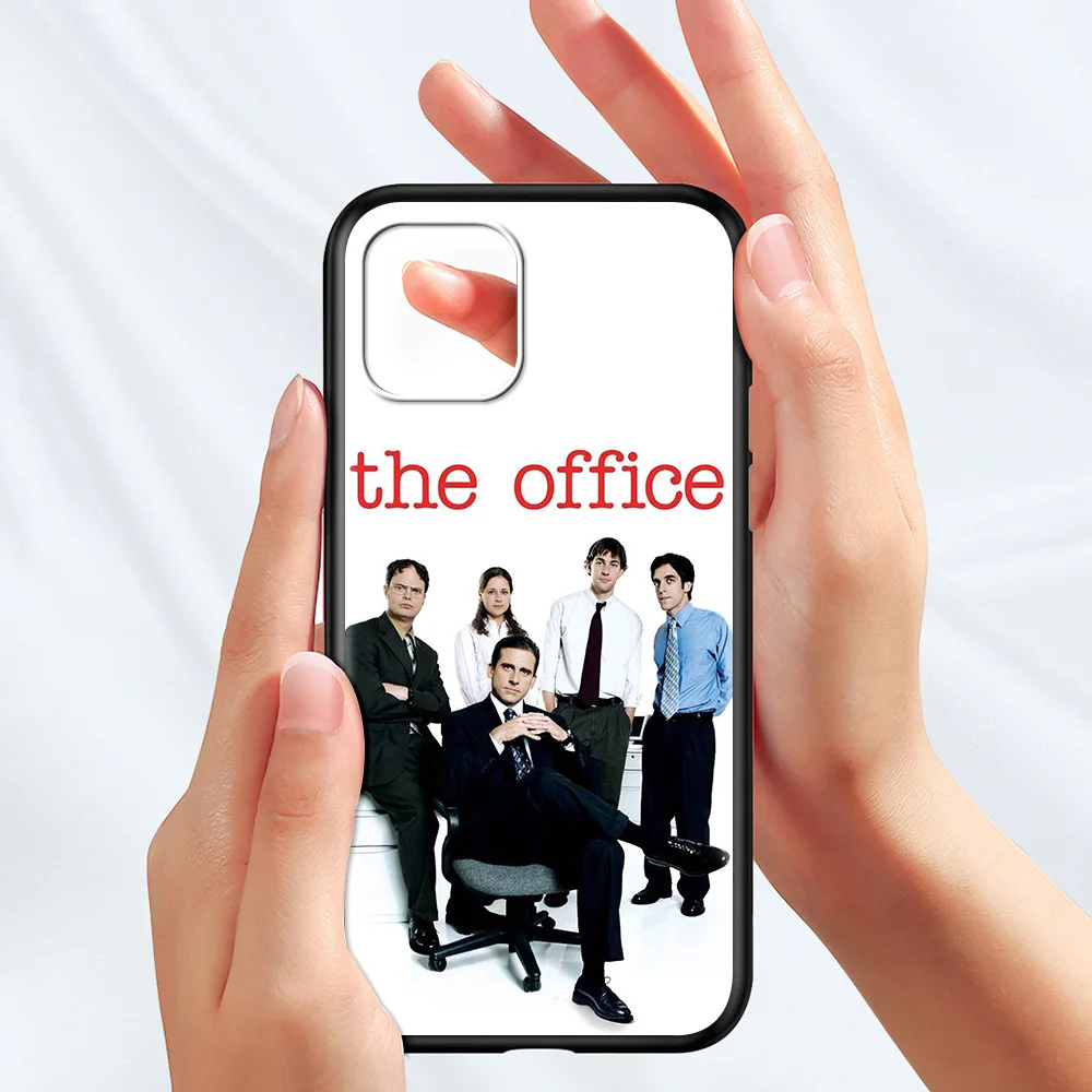 season 5 the office phone case for iphone 11 13 12 pro max xs xr x 8 7 6s 6 plus 5 5s se silicone cover black soft fundas free global shipping