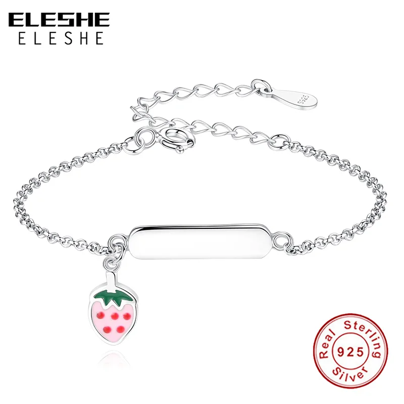 Женский браслет из серебра 925 пробы с эмалью|Индивидуальные Браслеты| |