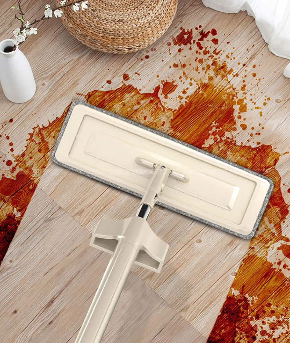 

Magic Self-Cleaning Squeeze Mop Microfiber Spin And Go Flat Mop For Washing Floor Home Cleaning Tool Bathroom Accessories