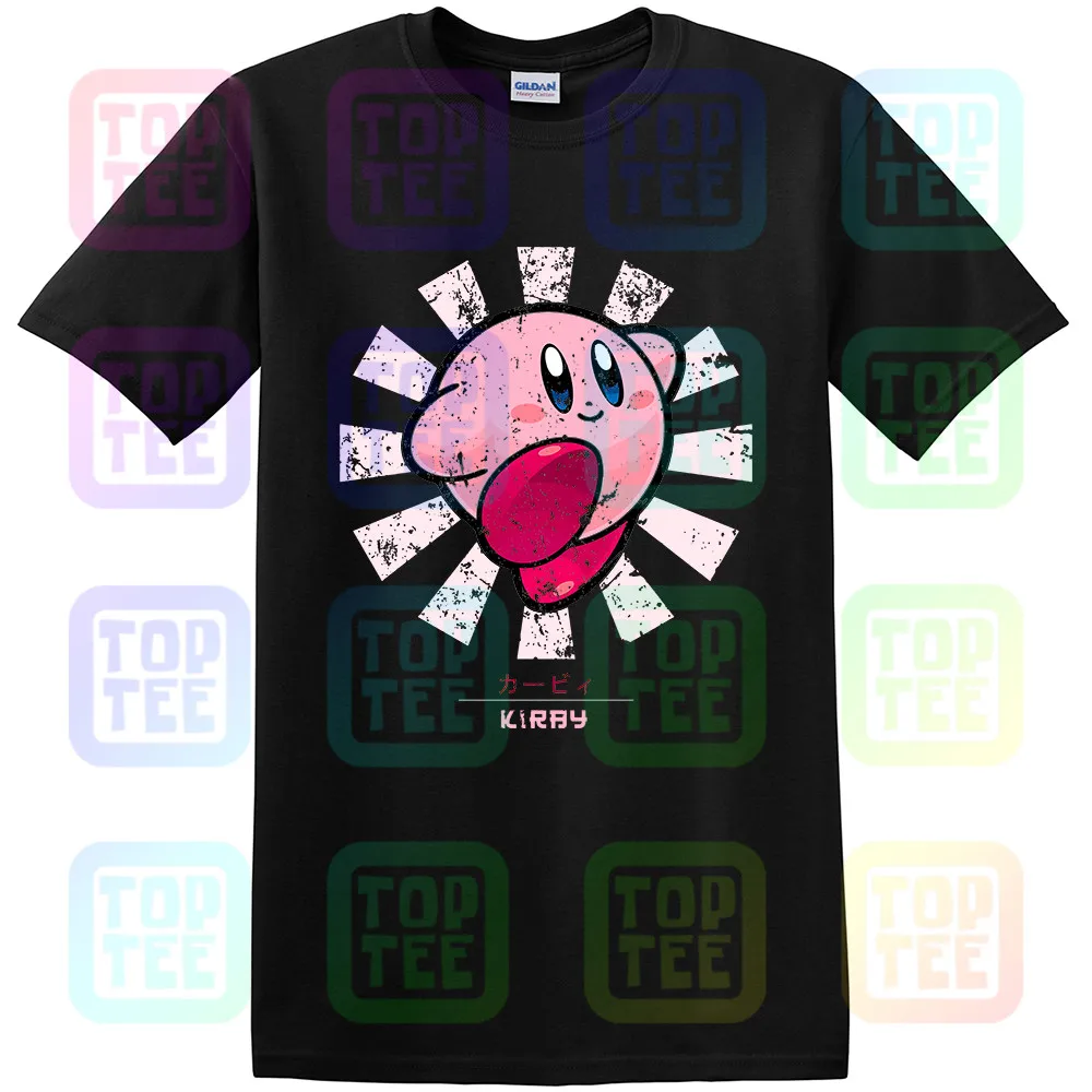 Мужские футболки в стиле ретро Kirby|Мужские футболки| |