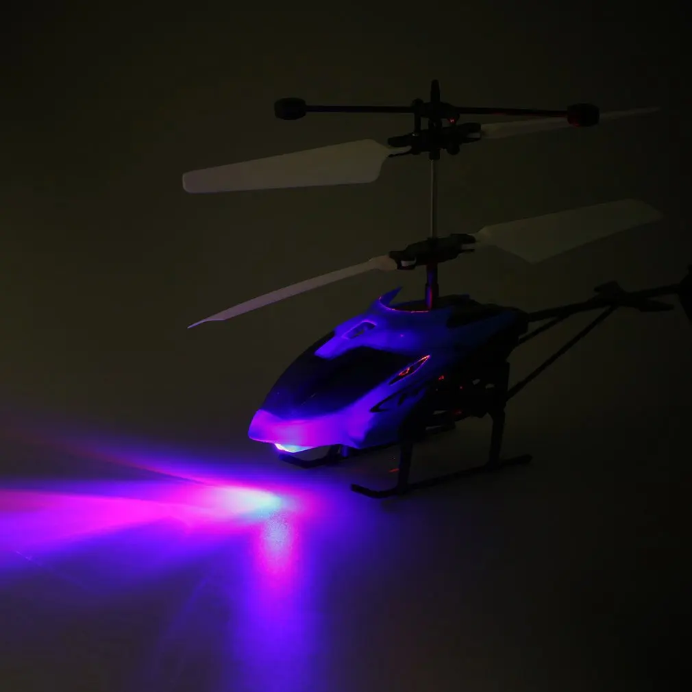 Беспилотник D715 Falcon Flying Mini RC инфракрасный индукционный беспилотник светодиодный