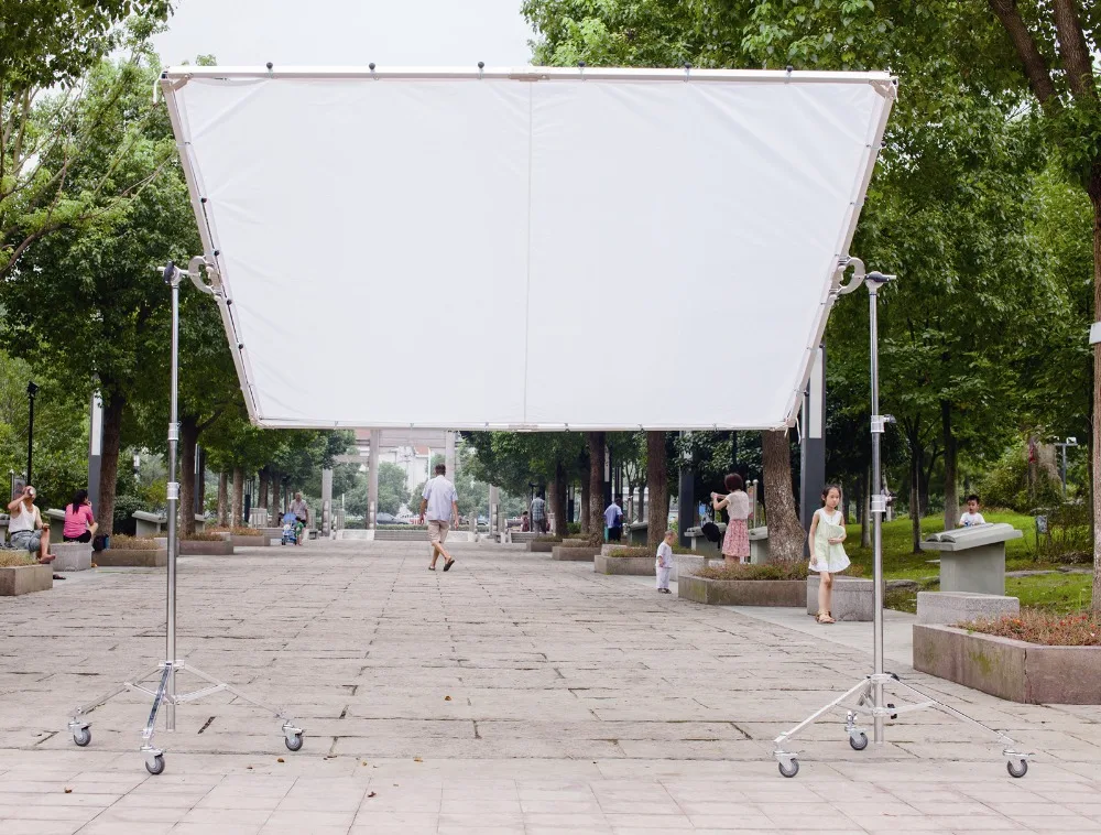 2 4x2 4 м 8'x8' 8x8 оправа бабочка складной комплект + диффузионный белый шелк