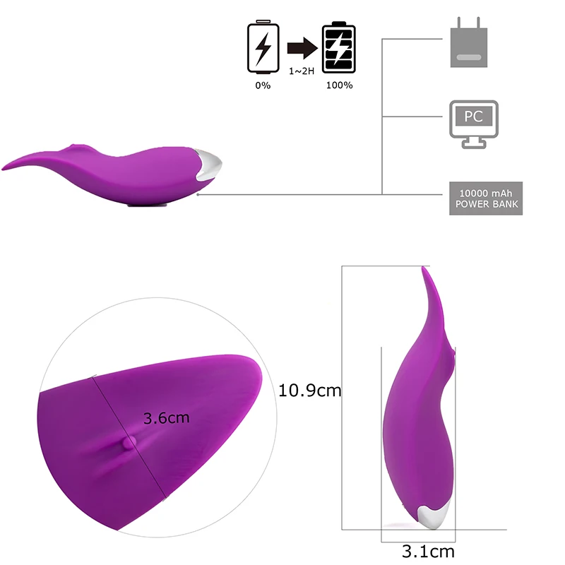 Анальные игрушки для женщин Мощный вибратор водонепроницаемый пар Стимулятор