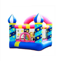 inflatable crocodile island castle home trampoline children jump bed kids bouncer toy oxford cloth with air blower