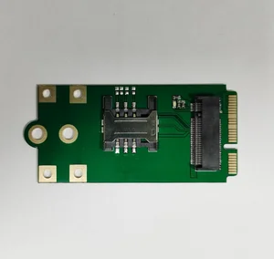 Адаптер NGFF на Mini Pcie со слотом для SIM-карты M.2 на PCIE, переносная карта для 3G, 4G, LTE, стандартный модуль EM20 -G, телефон EM06, RM500Q