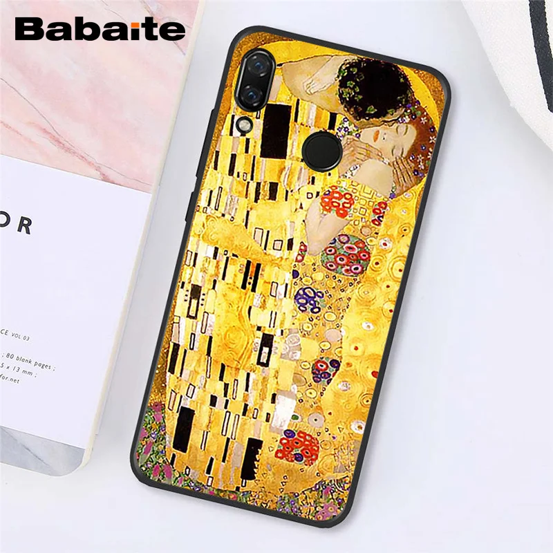 A2 Babaite Kiss Gustav Klimt Ван Гог Звездная ночь звезда чехол для телефона для Xiaomi Redmi8 4X 6A S2 Go Redmi 5 5Plus Note4 5 7 Note8Pro - Цвет: A2