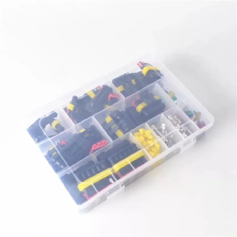 Комплект водонепроницаемых автомобильных проволочных соединителей Superseal Tyco 1 6 240