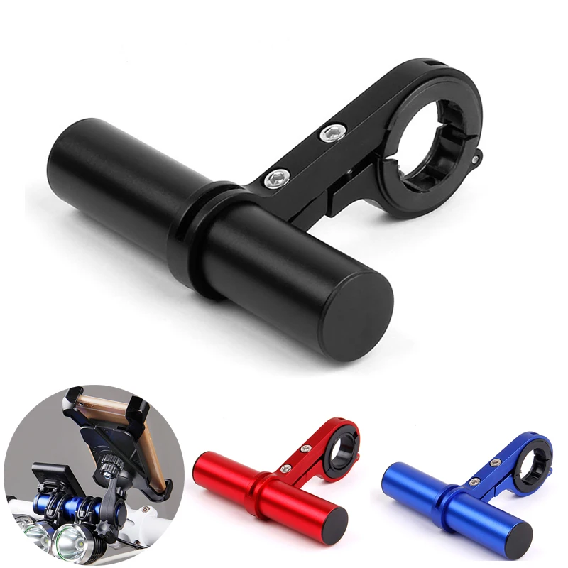 Bicycle Clamps Extension Mount Holder Multifunctional Handlebar Extension Mount Holder with Aluminum Alloy Bracket for MTB Mountain Road Bikes MoreChioce Bike Handlebar Extender 
