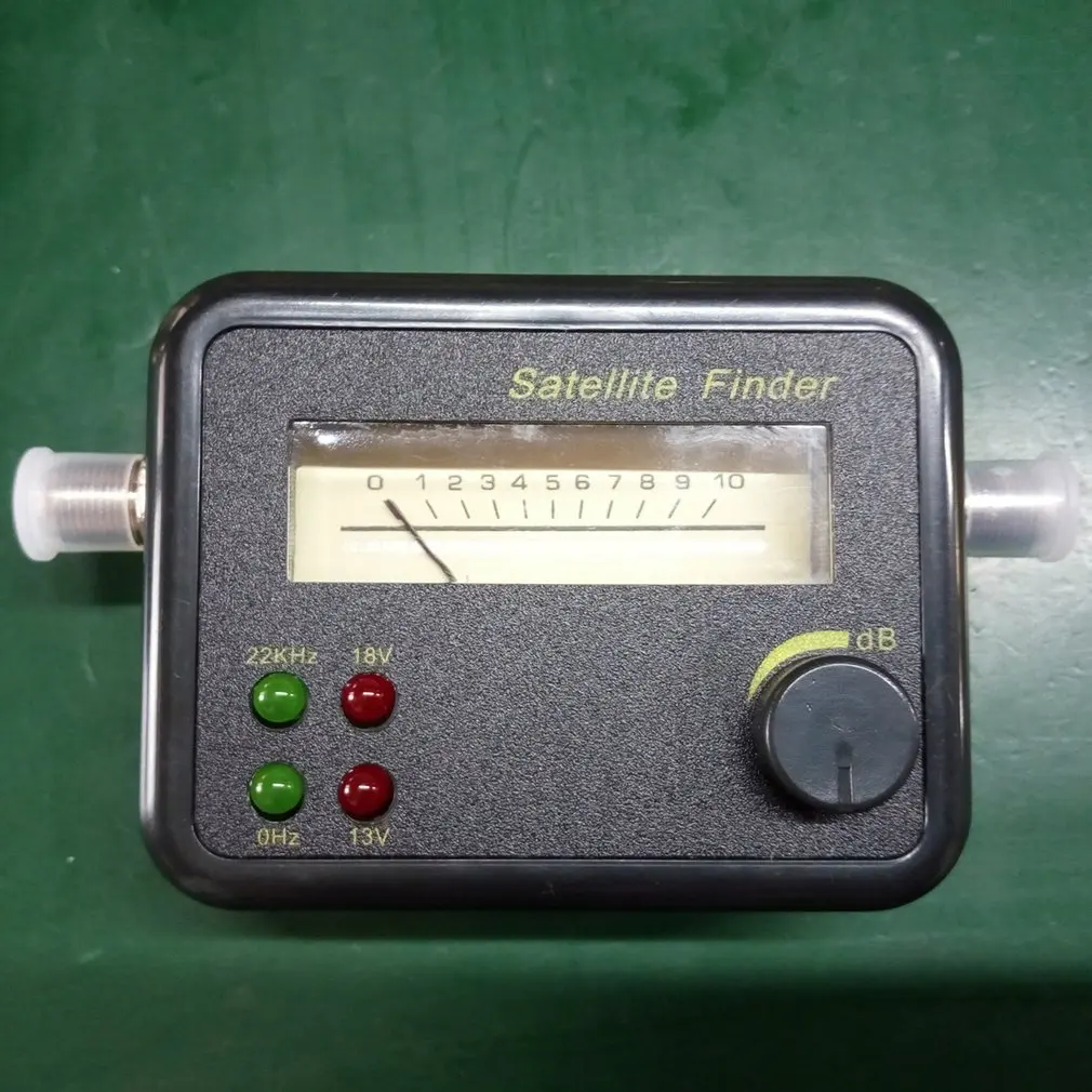 Satellite Signal Detector / 18V Satellite Finder 0 / 22khz 13V Sf001 Model 4 Lights Professional Compact and Accurate AMZ35600
